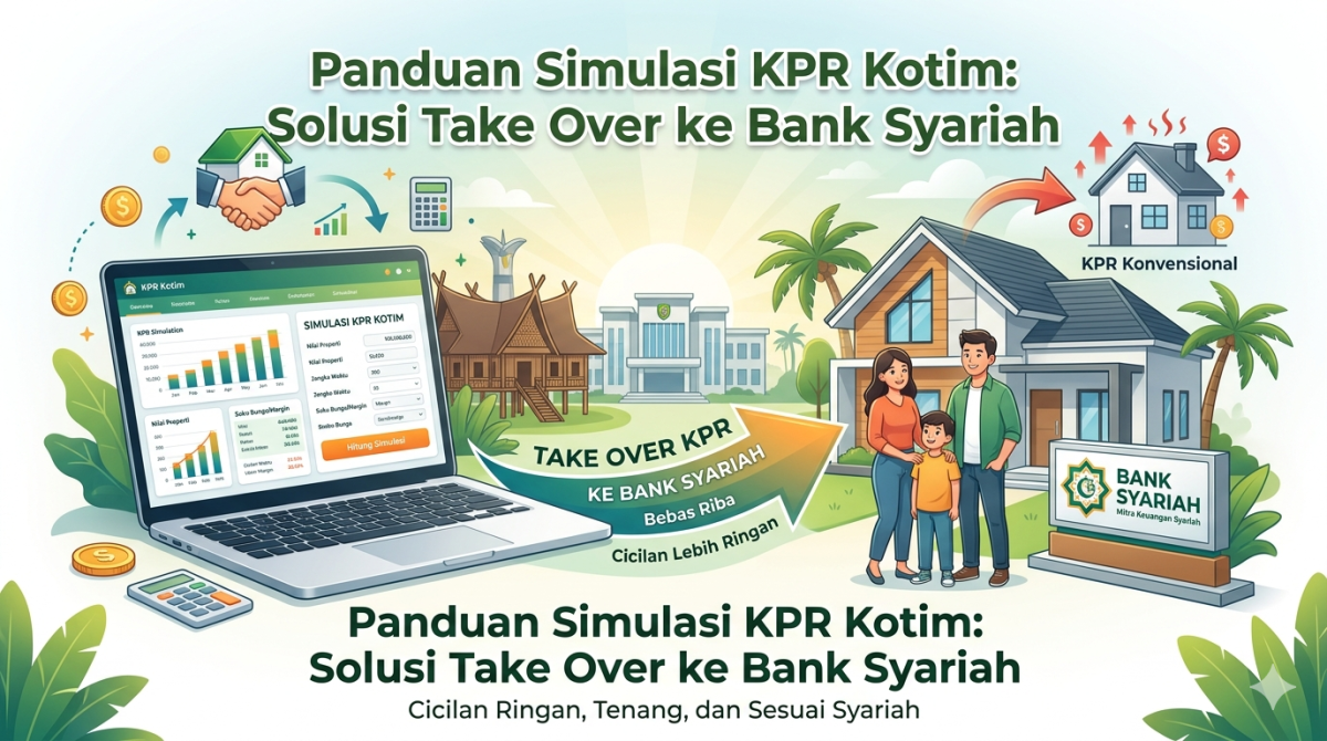 Panduan Simulasi KPR Kotim: Solusi Take Over ke Bank Syariah