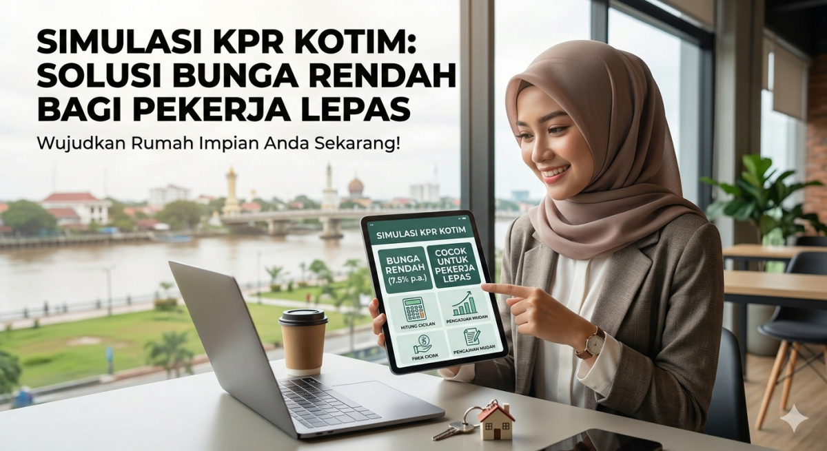 Simulasi KPR Kotim: Solusi Dapat Bunga Rendah bagi Pekerja Lepas