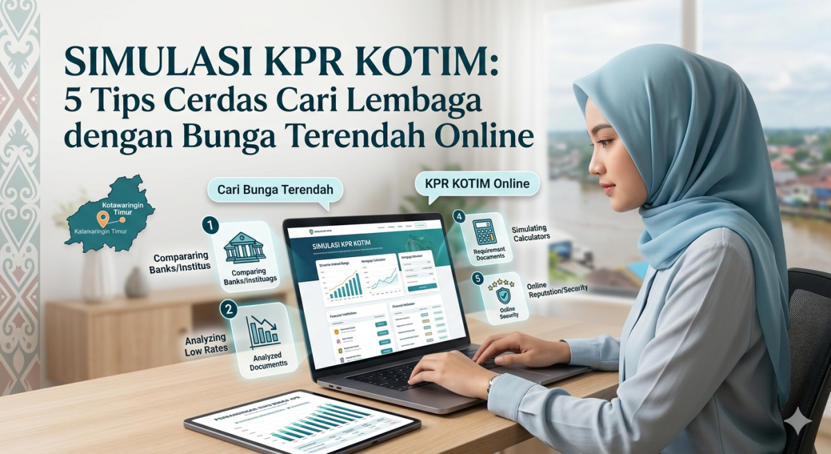Simulasi KPR Kotim: 5 Tips Cerdas Cari Lembaga dengan Bunga Terendah Online