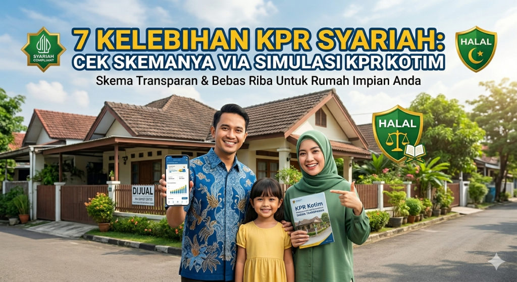 Ilustrasi akad jual beli transparan sebagai salah satu kelebihan KPR Syariah yang bisa dihitung melalui simulasi KPR Kotim.